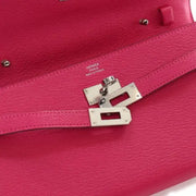 [Pre-owned] Hermès Chevre Mysore Kelly To Go Wallet