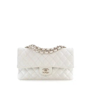 [Pre-owned] Chanel Medium Classic Caviar Double Flap