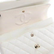 [Pre-owned] Chanel Medium Classic Caviar Double Flap