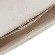 [Pre-owned] Chanel Medium Classic Caviar Double Flap