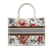 [Pre-owned] Dior Medium Toile de Jouy Tropicalia Book Tote