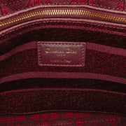 [Pre-owned] Dior Medium Velvet Cannage Lady D Lite