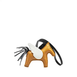 [Pre-owned] Hermès Milo Lambskin Rodeo Pegase Bag Charm PM