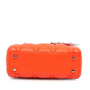 [Pre-owned] Dior Mini Lambskin Cannage Lady Dior