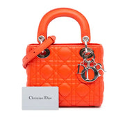 [Pre-owned] Dior Mini Lambskin Cannage Lady Dior
