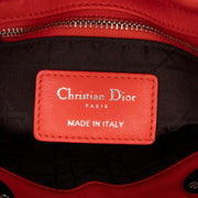 [Pre-owned] Dior Mini Lambskin Cannage Lady Dior