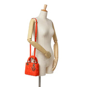 [Pre-owned] Dior Mini Lambskin Cannage Lady Dior