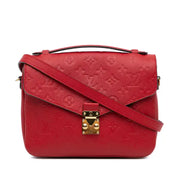 [Pre-owned] Louis Vuitton Monogram Empreinte Pochette Metis