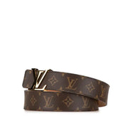 [Pre-owned] Louis Vuitton Monogram Initiales Reversible Belt