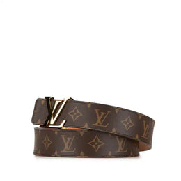 [Pre-owned] Louis Vuitton Monogram Initiales Reversible Belt