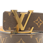 [Pre-owned] Louis Vuitton Monogram Initiales Reversible Belt