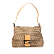 [Pre-owned] Fendi Zucchino Canvas Mamma Forever