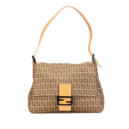 [Pre-owned] Fendi Zucchino Canvas Mamma Forever